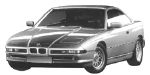 BMW E31 B2584 Fault Code